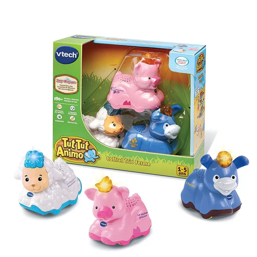 Coffret Jouets Animaux Trio De La Ferme - -Tut Tut Animo Flash Sale