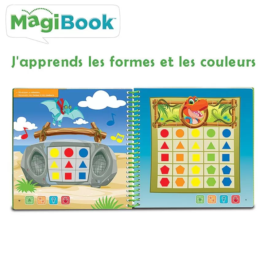 Livre Interactif Formes Et Couleurs - Livre - Vtech-Magibook Flash Sale