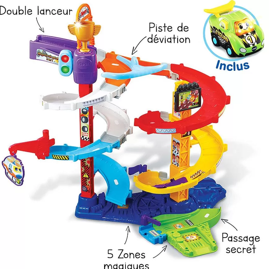 Mega Circuit Spirales 2 En 1 + Titouan, Fou Du Volant-Tut Tut Bolides Best Sale